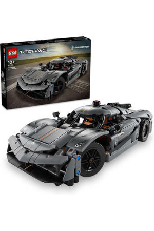 Koenigsegg Jesko Absolut grijze hypercar Auto Bouwpakket voor Kinderen 42173 