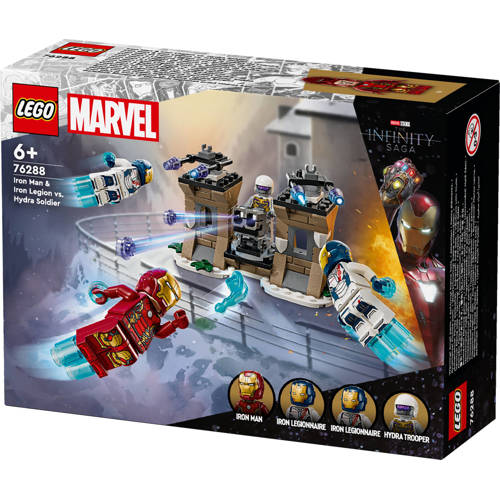 Lego Super Heroes Marvel Iron Man & Iron Legion vs. Hydra soldaat 76288 Super Heroes Marvel Bouwset