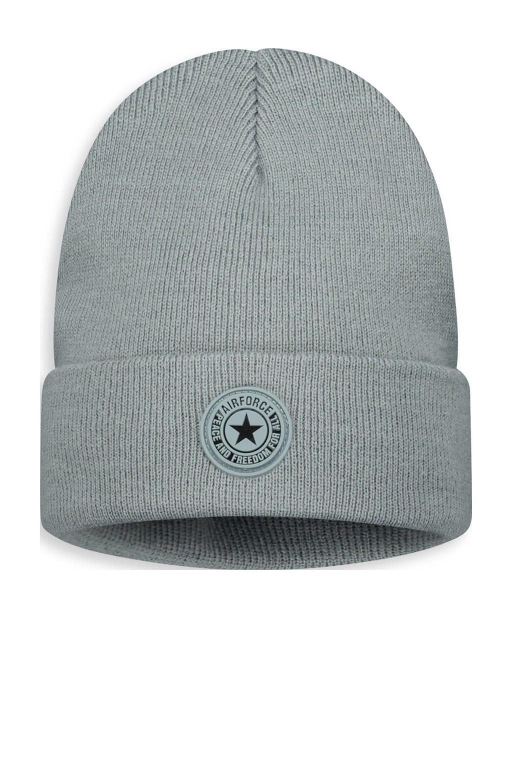 Airforce muts grijsblauw