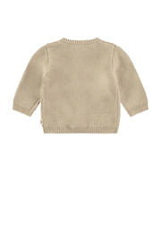 thumbnail: A Tiny Story baby gebreid vest beige