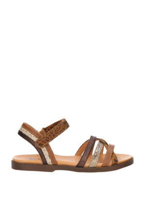 sandalen cognac