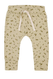 thumbnail: Groene Noppies baby baby broek van katoen met regular waist en elastische tailleband met koord