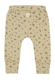 thumbnail: Groene Noppies baby baby broek van katoen met regular waist en elastische tailleband met koord