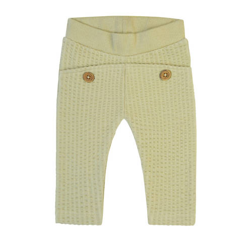 Noppies baby baby broek groen Jongens/Meisjes Katoen Effen