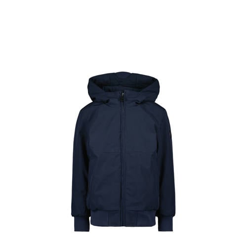 Airforce winterjas Blauw Jongens Polyester Capuchon Effen