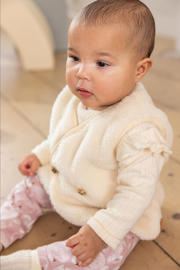 thumbnail: Noppies baby baby flared broek met all over print roze