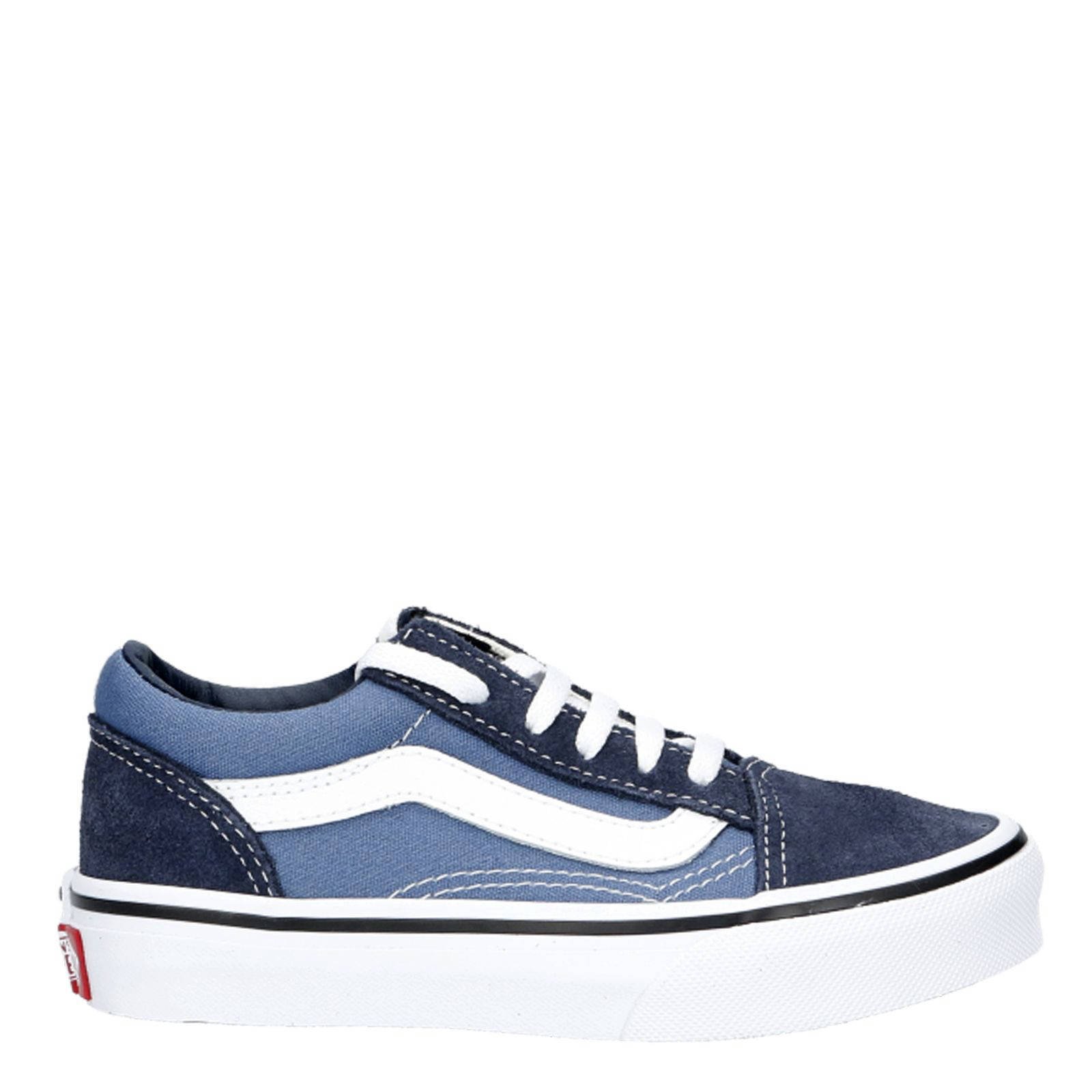 VANS Old Skool sneakers donkerblauw blauw wit kleertjes