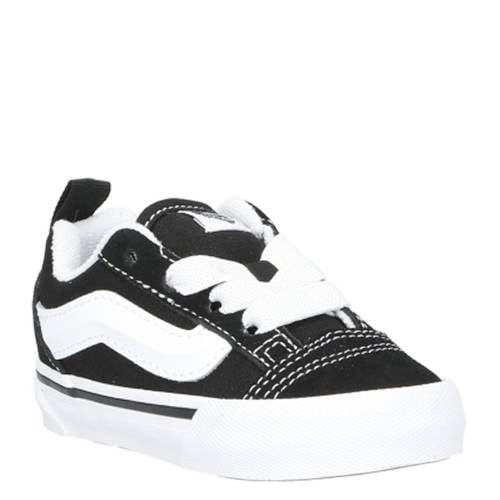 VANS Knu Skool sneakers zwart/wit Jongens/Meisjes Canvas Meerkleurig