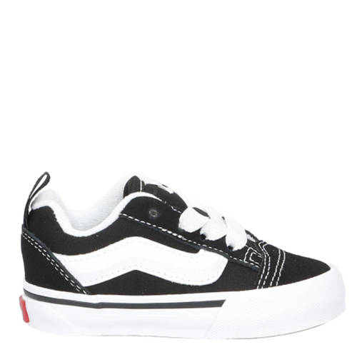 VANS Knu Skool sneakers zwart/wit Jongens/Meisjes Canvas Meerkleurig