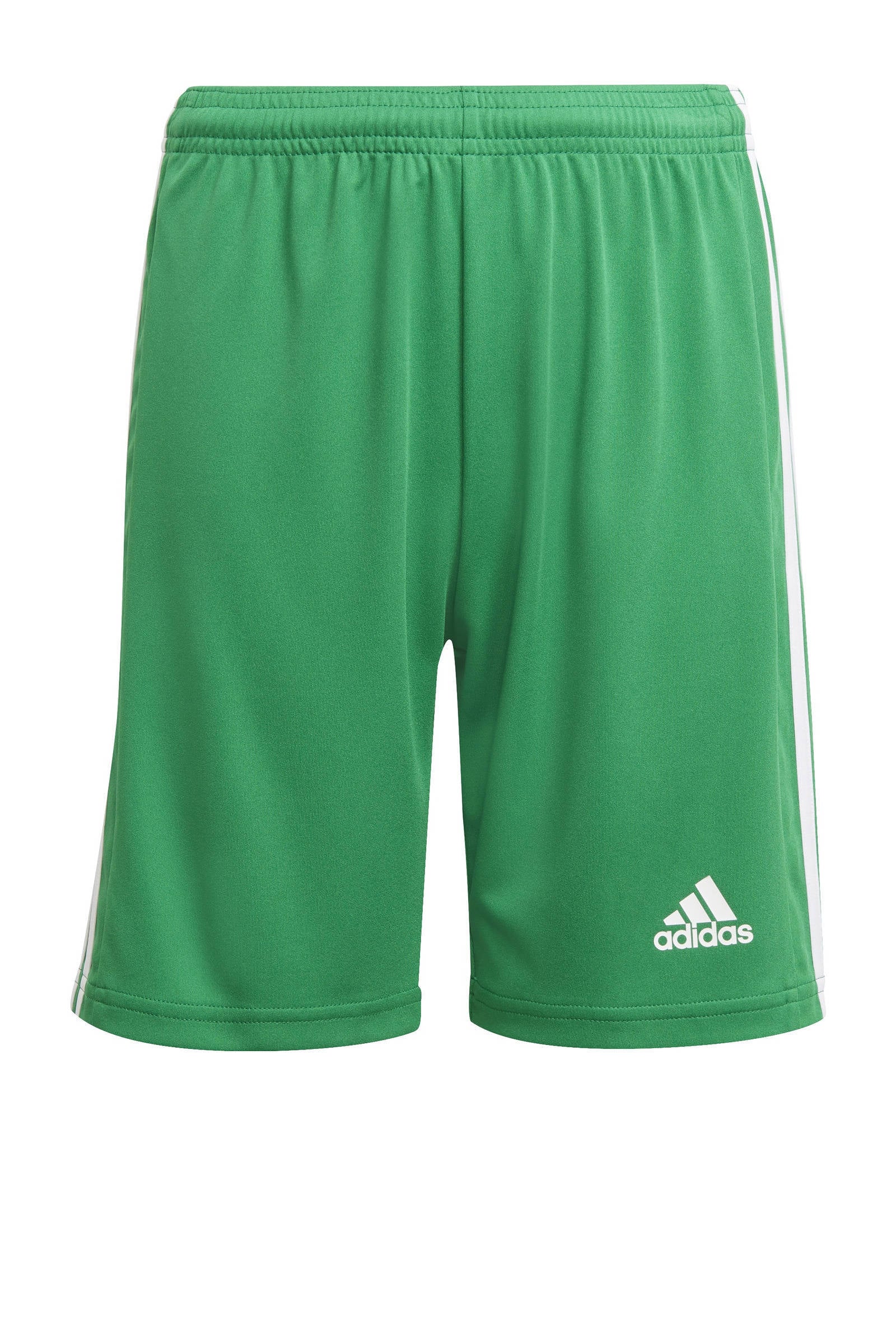 adidas Performance Junior voetbalshort Squad 21 groen | kleertjes.com