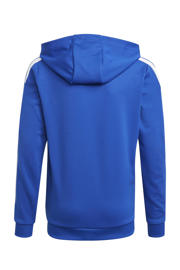 thumbnail: adidas Performance Junior  sportsweater Squad 21 kobaltblauw