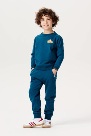 regular fit joggingbroek blauw