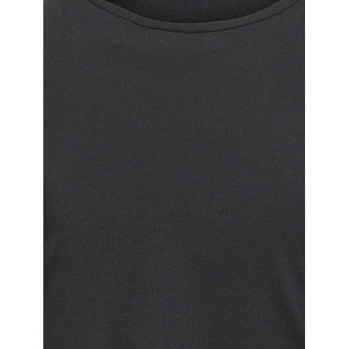 Only KIDS GIRL top KOGEA zwart Meisjes Polyamide Ronde hals Effen 134 140