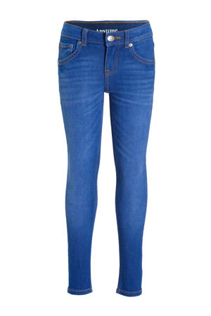 skinny jeans medium blauwe denim