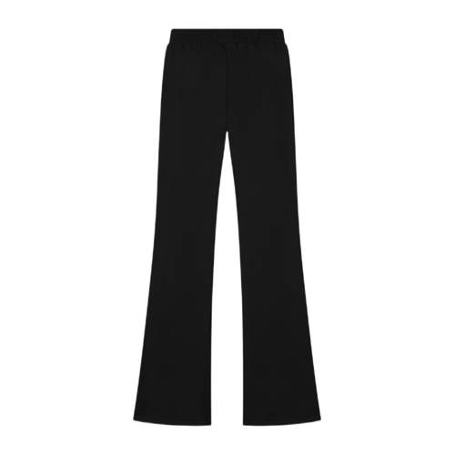 NIK&NIK flared broek Vonda zwart Meisjes Polyester Effen 176