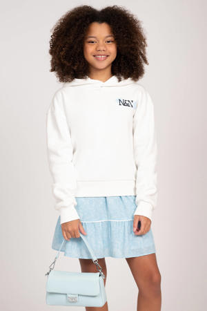 hoodie Lacie met backprint offwhite