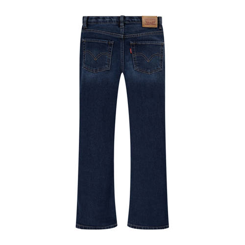 Levis Levi's Kids 726 high waist flared jeans COMPLEX Blauw Meisjes Stretchdenim 116