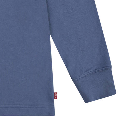 Levis Levi's Kids longsleeve ROPE BATWING met logo middenblauw Jongens Katoen Ronde hals 164