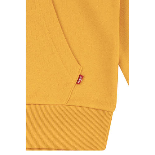 Levis Levi's Kids sweater Batwing met logo warmgeel Logo 140