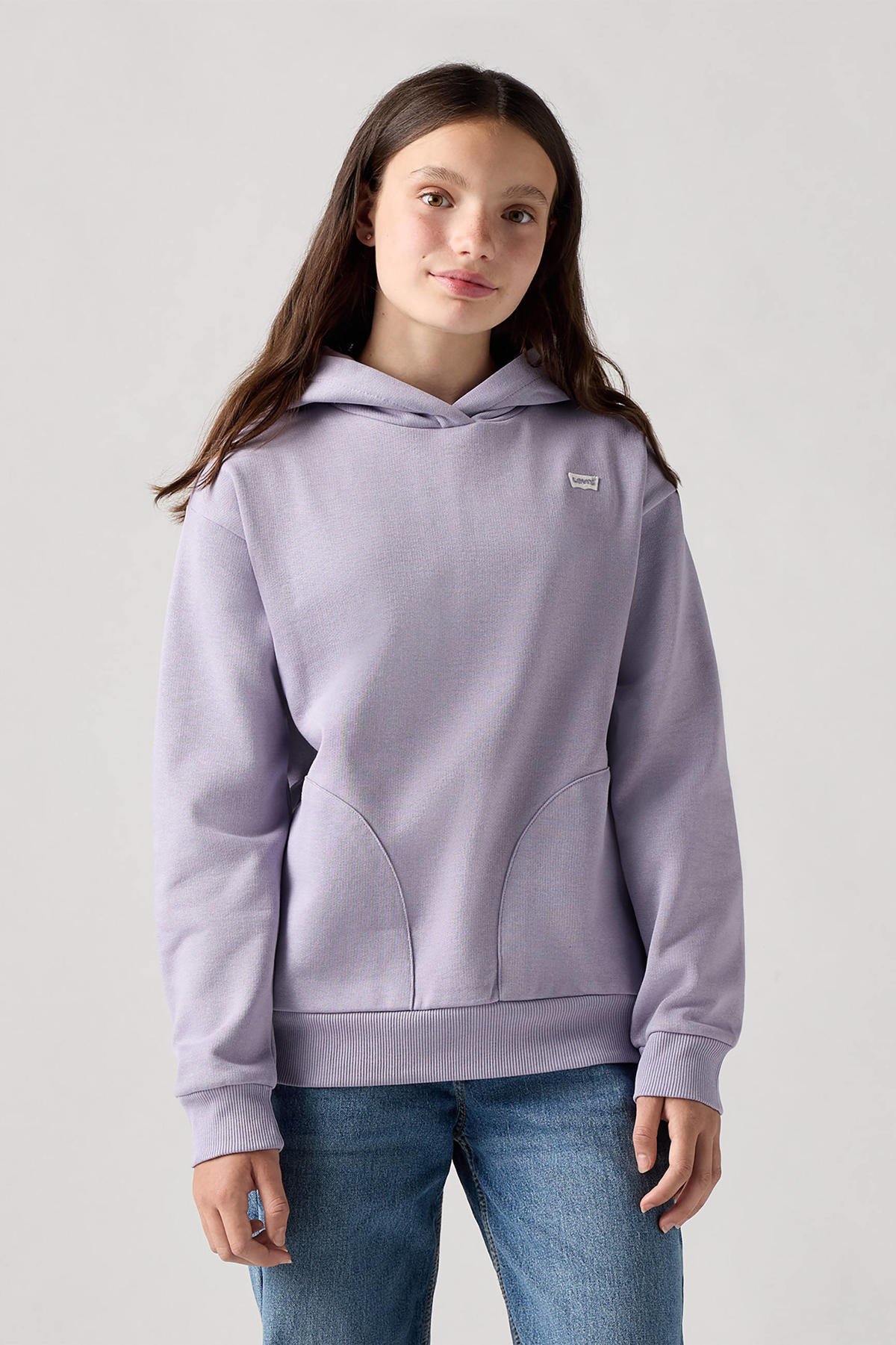 Levi's Kids hoodie BATWING paars