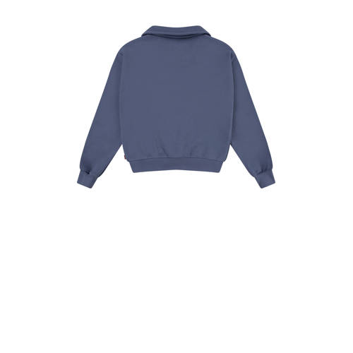 Levis Levi's Kids sweater COLLEGIATE met printopdruk middenblauw wit Printopdruk 152