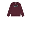 Levi's Kids sweater Batwing met logo chocoladebruin