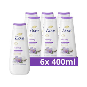Relaxing verzorgende douchegel - 6 x 400 ml