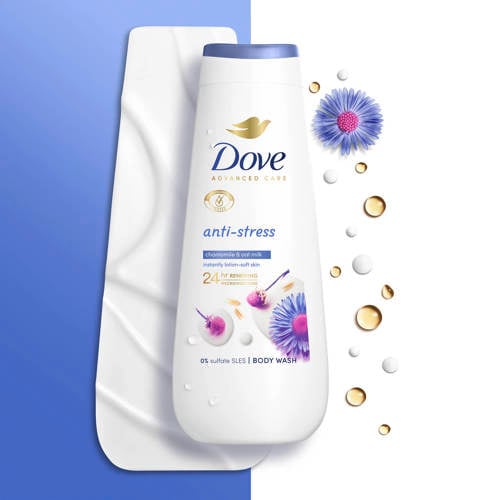 Dove Advanced Care Anti-Stress verzorgende douchegel voordeelverpakking 6 x 225 ml