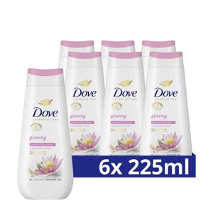 Glowing verzorgende douchegel - 6 x 225 ml
