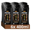 Axe Dark Temptation FIFA Limited Edition 3-in-1 douchegel - 6 x 400 ml