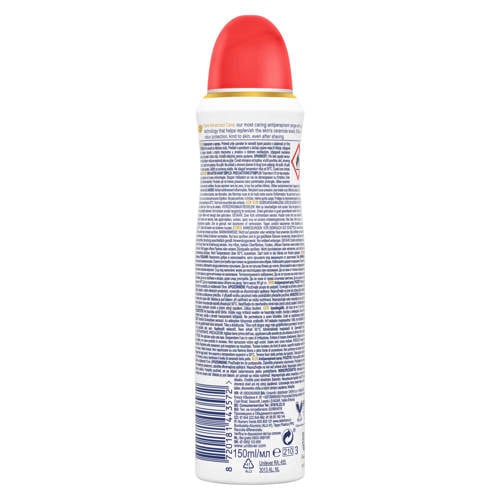 Dove Advanced Care Go Fresh Peach & White Blossom anti-transpirant deodorant spray voordeelverpakking 6 x 150 ml