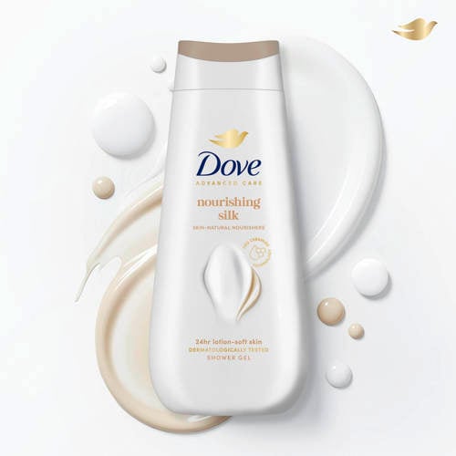 Dove Advanced Care Nourishing Silk verzorgende douchegel voordeelverpakking 6 x 225 ml