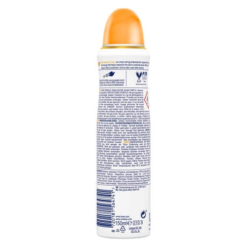 Dove Advanced Care Go Fresh Passion Fruit & Lemongrass anti-transpirant deodorant spray voordeelverpakking 6 x 150 ml