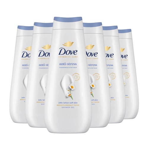Dove Advanced Care Anti-Stress verzorgende douchegel voordeelverpakking 6 x 400 ml