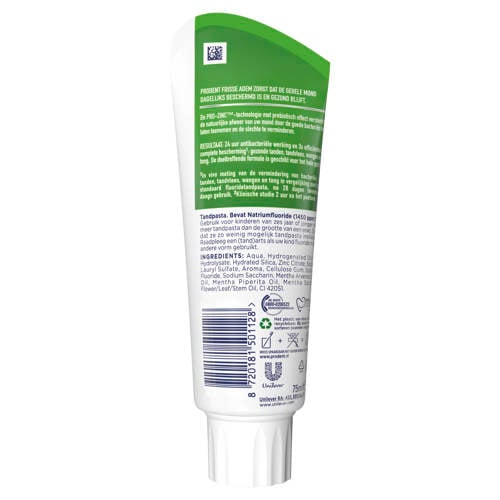 Prodent Frisse Adem tandpasta voordeelverpakking 12 x 75 ml