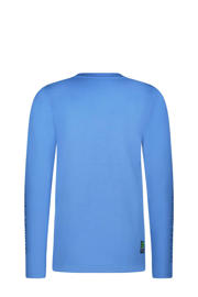 thumbnail: TYGO & vito longsleeve Mel met printopdruk helderblauw