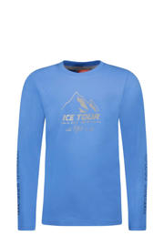 thumbnail: Blauwe jongens TYGO & vito longsleeve Mel van katoen met lange mouwen en ronde hals