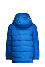 thumbnail: TYGO & vito gewatteerde winterjas Jix helderblauw/neon geel