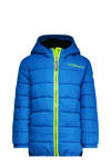 Helderblauw/neon geel