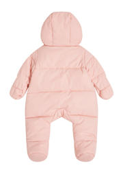 thumbnail: Tommy Hilfiger gewatteerd baby skipak lichtroze