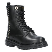 thumbnail: Hip   leren veterboots zwart