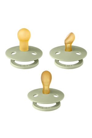 Try-it Kit fopspeen (anatomisch , symmetrisch en rond) - maat 1 - Sage (3 stuks)