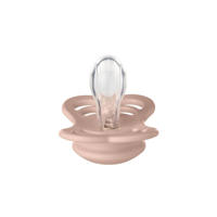 thumbnail: BIBS Supreme fopspeen - maat 1 - Ivory  / Blush (2 stuks)