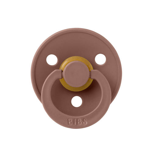 BIBS Colour fopspeen Anatomisch Woodchuck Blush (2 stuks)