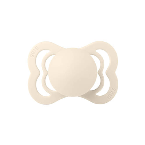 BIBS Supreme fopspeen Ivory Sage (2 stuks)
