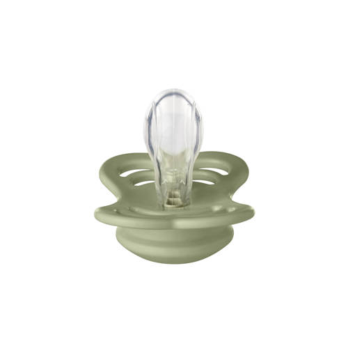 BIBS Supreme fopspeen Sage Hunter Green (2 stuks)