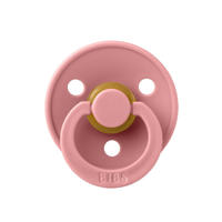 thumbnail: BIBS Colour fopspeen - maat 1 - Dusty Pink / Coral (2 stuks)