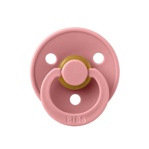 BIBS Colour fopspeen Anatomisch Dusty Pink Coral (2 stuks)