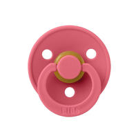 thumbnail: BIBS Colour fopspeen - maat 1 - Dusty Pink / Coral (2 stuks)