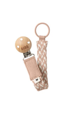 Speenkoord gebreid Blush - Ivory